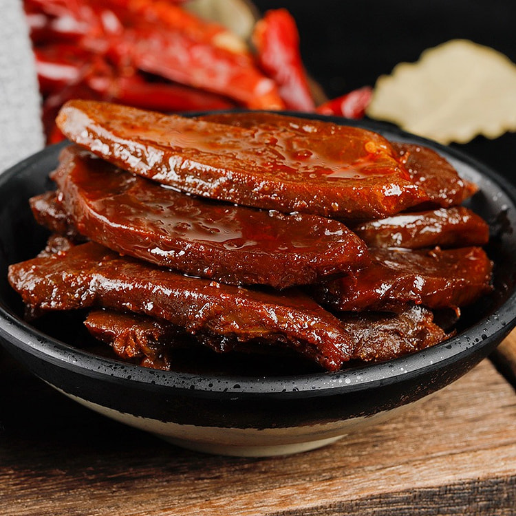 好兆头 香辣风干鸭肉干 2盒 湖南特产手撕肉干