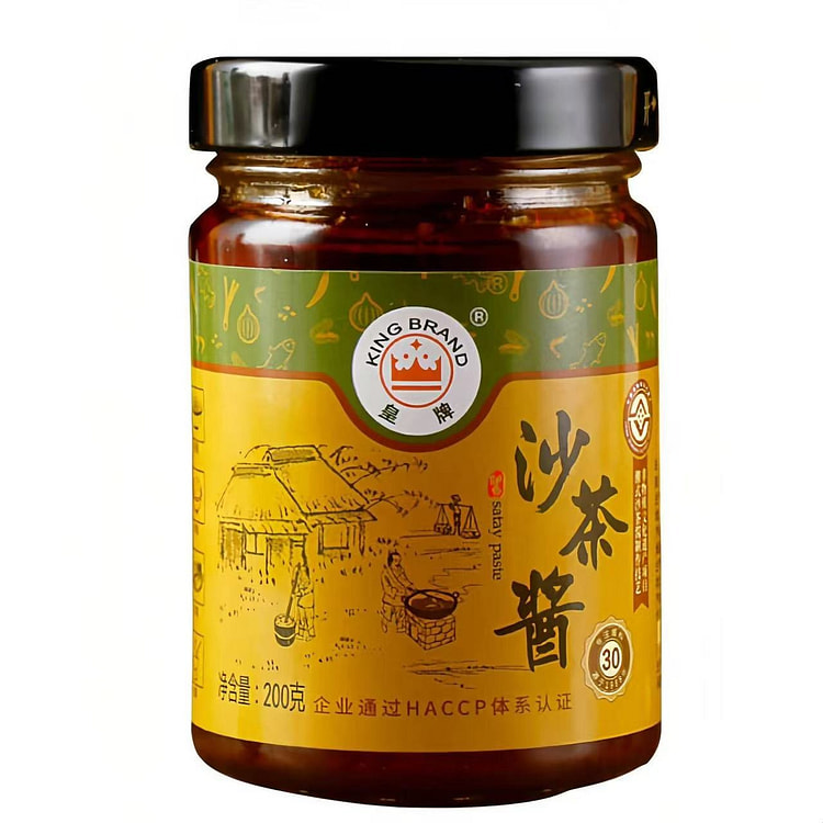 正宗皇牌沙茶酱200g*1瓶 1 瓶