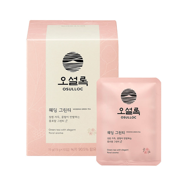 Osulloc Wedding Green Tea 10p 1 each
