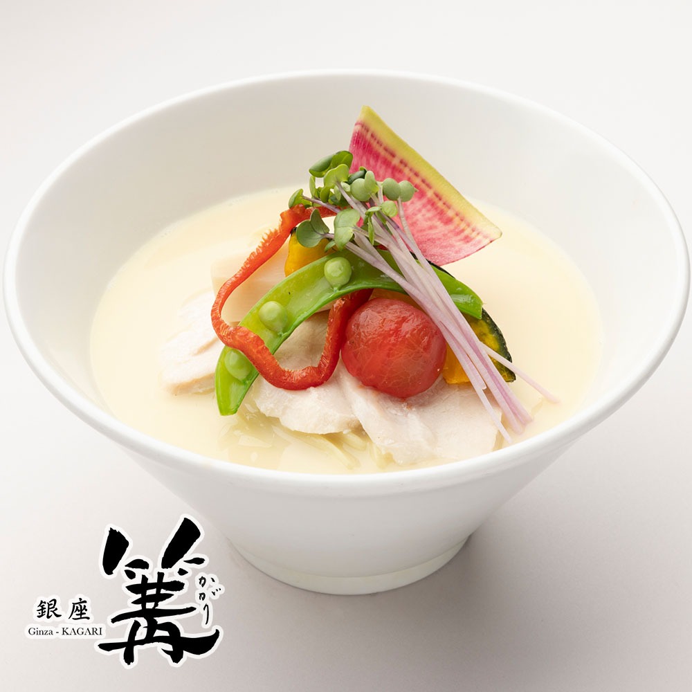 Get Michelin Guide Ginza KAGARI WhiteChickenSoup Soba 5 each