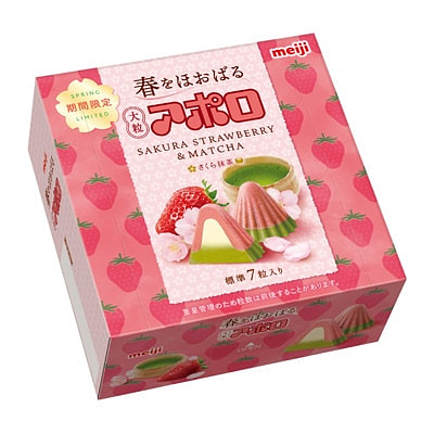 明治 樱花抹茶巧克力 42g