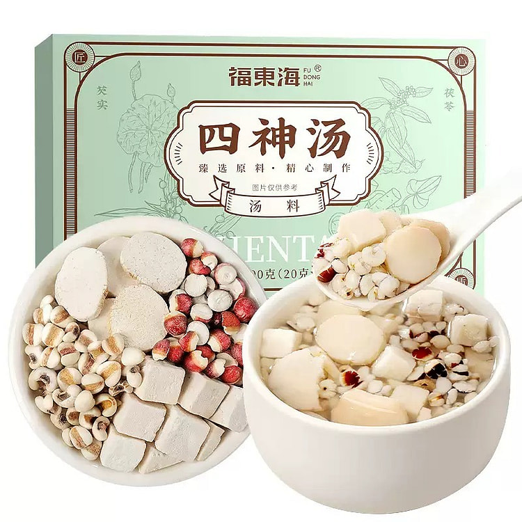 福东海 四神汤300g 莲子芡实茯苓炖汤煮水脾胃养 1 盒