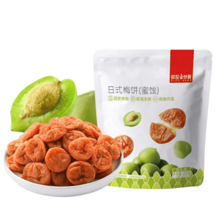 薛记炒货   日式梅饼   88g*1袋 88 克