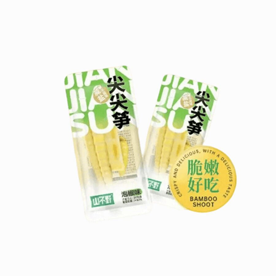 Shanbuye pickled pepper bamboo shoots 33g*7 bags 231 g