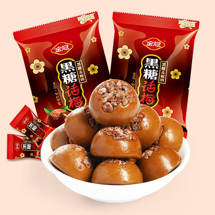 金冠黑糖话梅468g 468 克