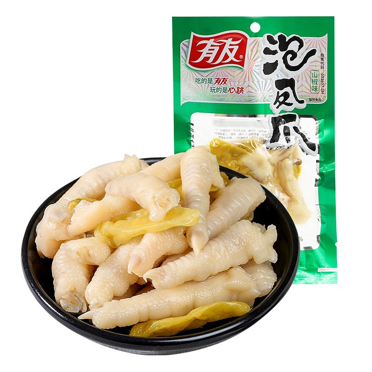 2袋 有友 泡椒 风抓