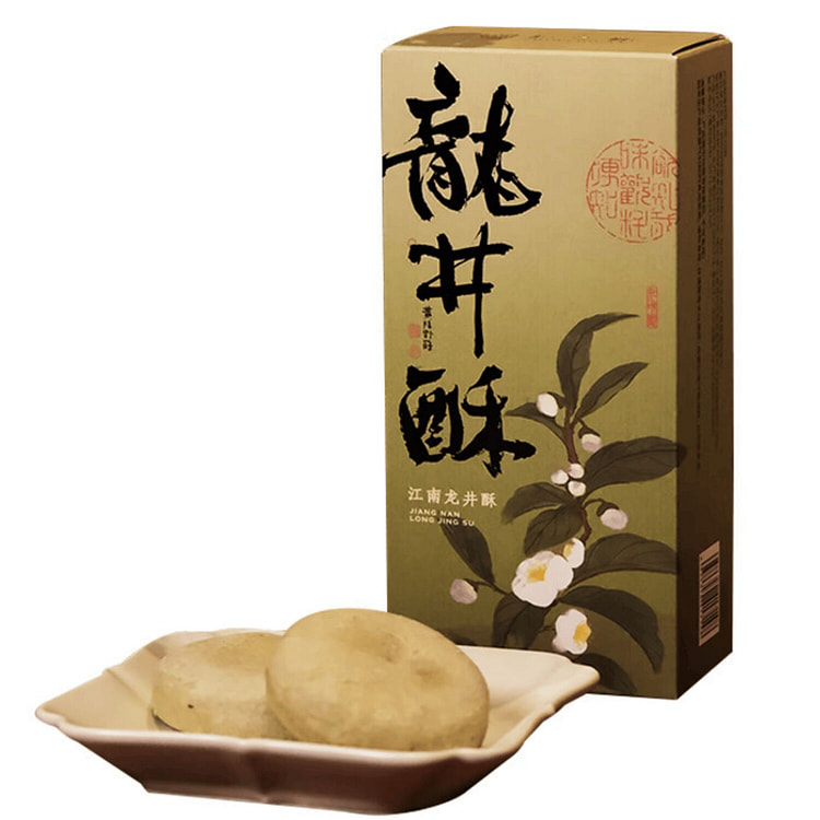 知味观  龙井茶酥双口味 中式茶糕点心