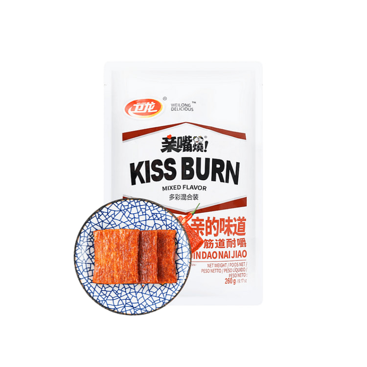 [中国直邮]卫龙 亲嘴烧 260g