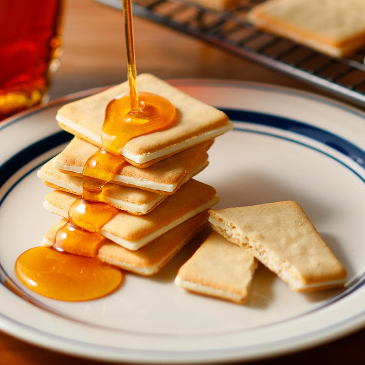 枫糖男孩  枫糖 黄油 饼干 9枚 1 份