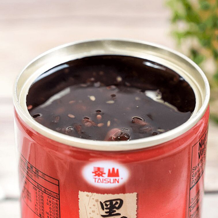 Taisun Black Bean Sesame Congee 255g x6 255 g*6 cans