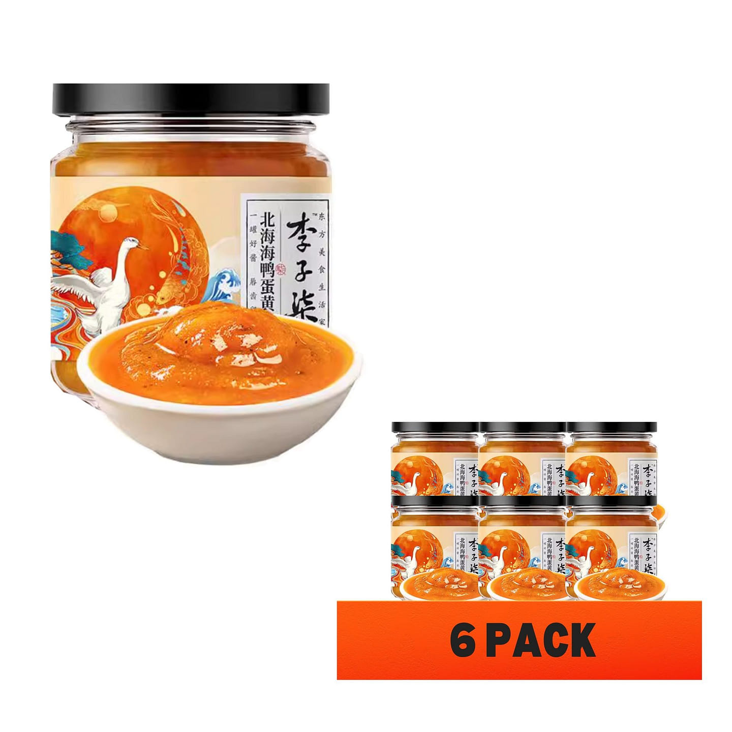 Liziqi Sea Duck Egg Yolk Sauce80g*6pcs 80 g