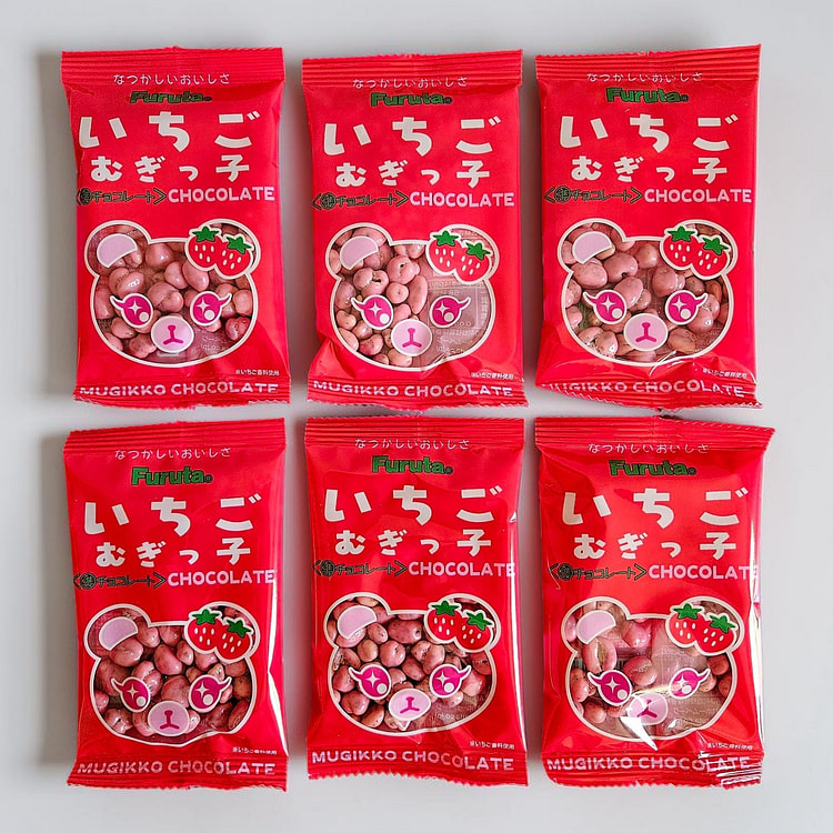 FURUTA Ichigo Mugikko Chocolate 14 g*6 pack