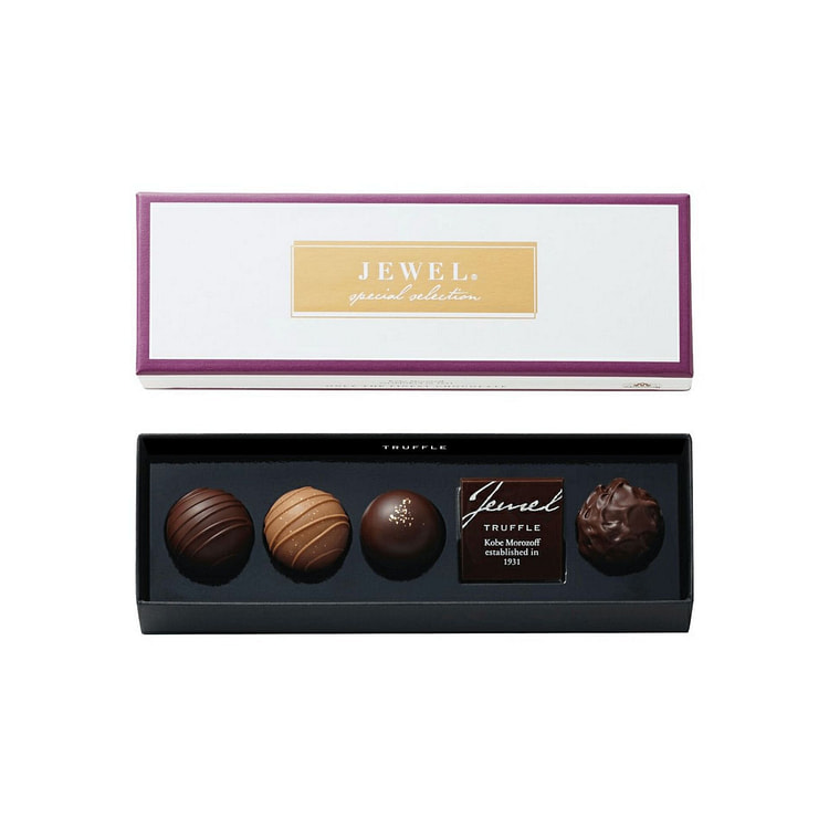 Morozoff情人节限定威士忌松露巧克力 5枚 1 盒