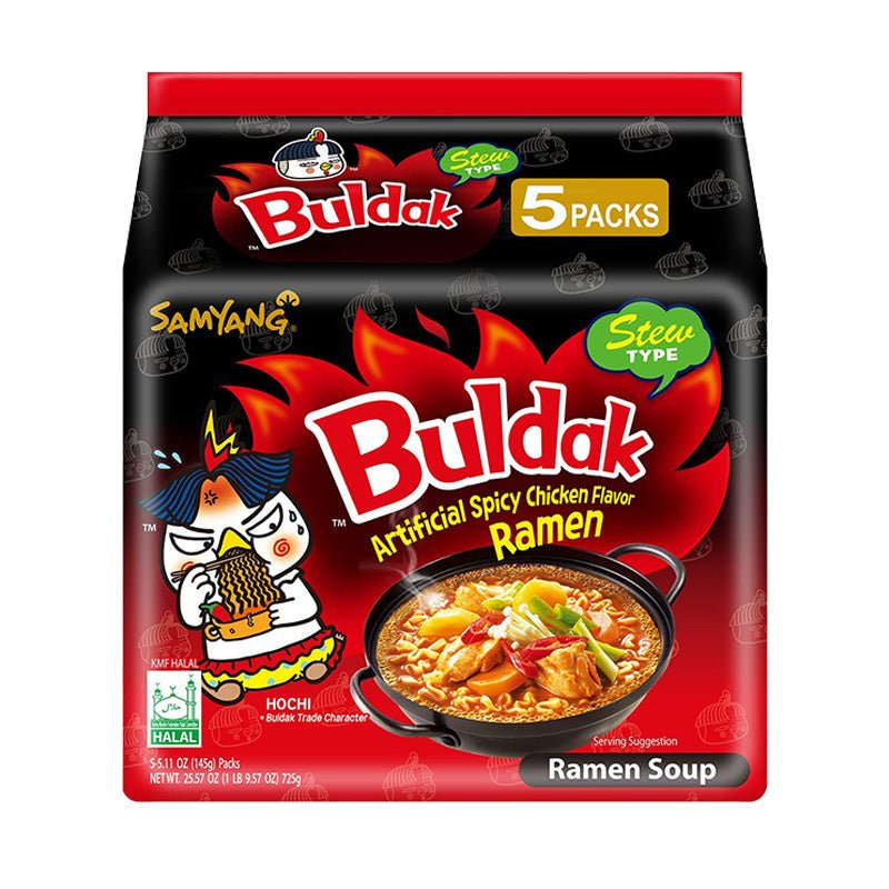 Samyang Buldak Stew Stir-Fried Ramen (5-Pack) - Stew 1 개