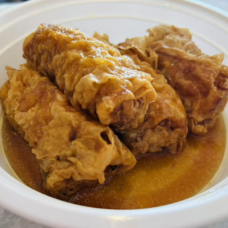 蚝黄鲜竹卷 (4个1份)