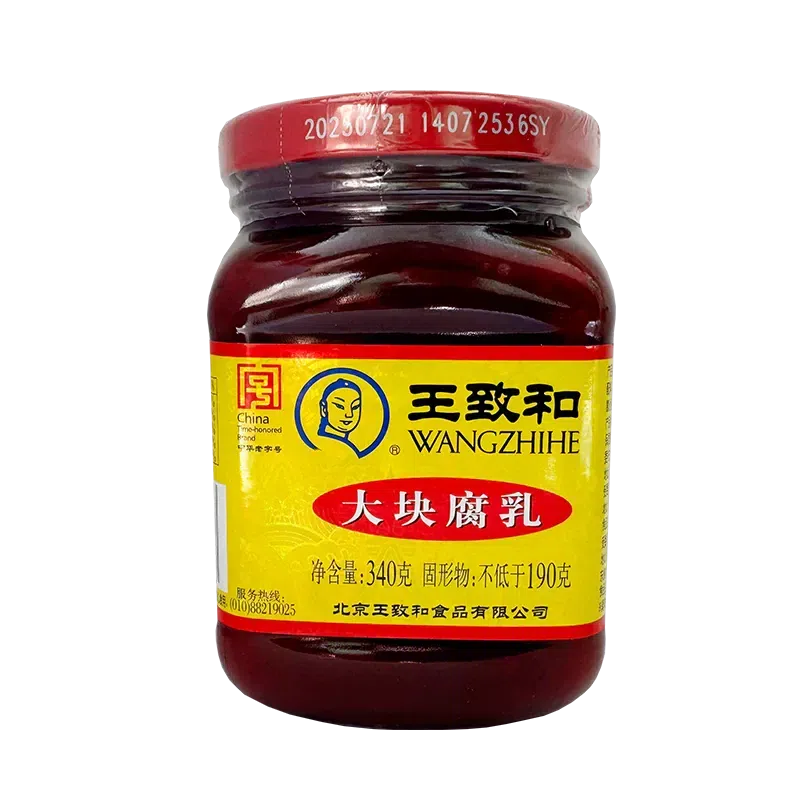 Wang Zhihe Large Piece Fermented Tofu 340g*1 340 g