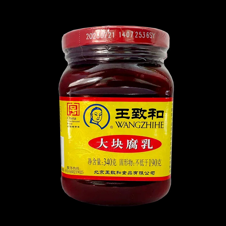 Wang Zhihe Large Piece Fermented Tofu 340g*1 340 g