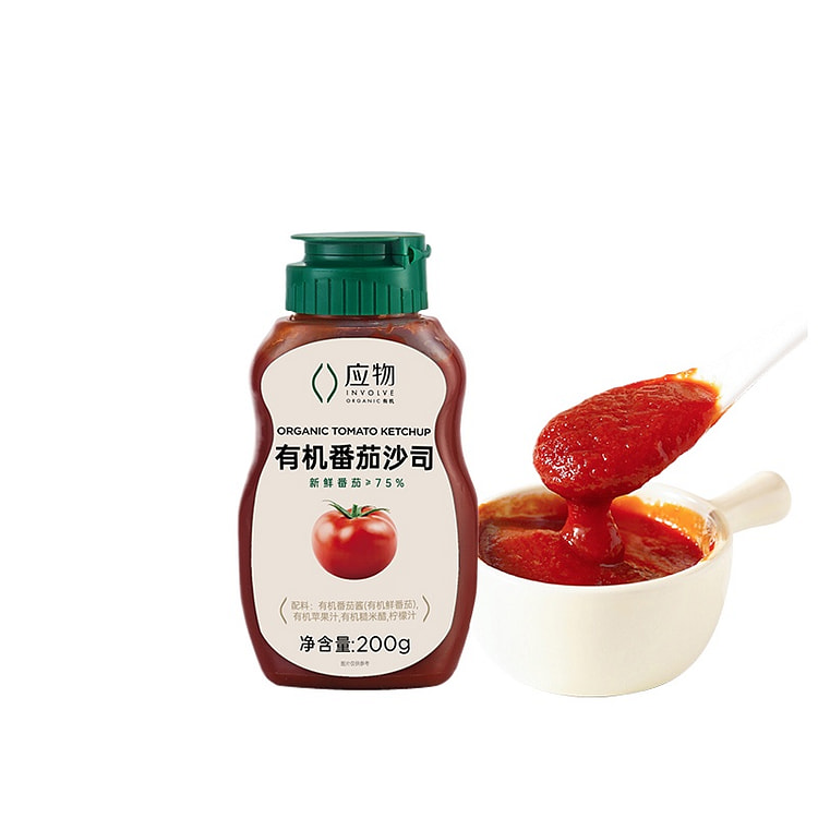 应物有机番茄酱200g*1瓶 200 克