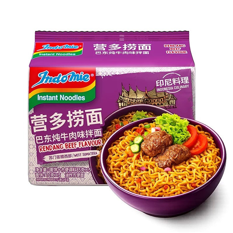 Indomie Padang Stewed Beef Flavor Instant Noodles 425 g