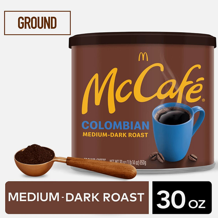 McCafe Colombian, Ground Coffee, Medium Roast, 30o 1 pack