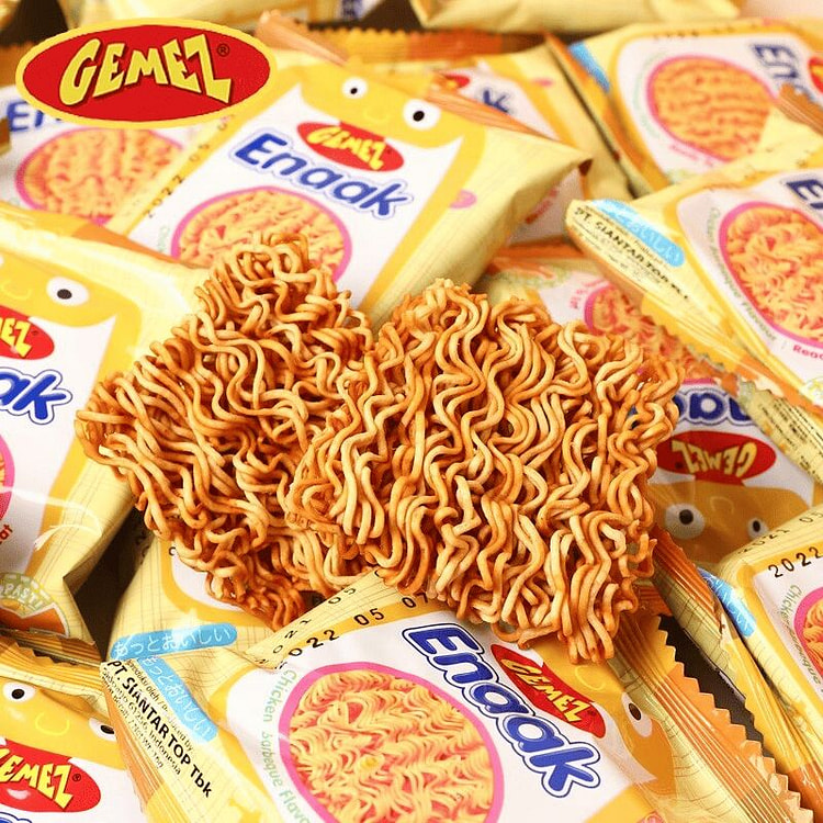 GEMEZ Indonesian Crispy Noodles BBQ Flavor 16g*30 480 g