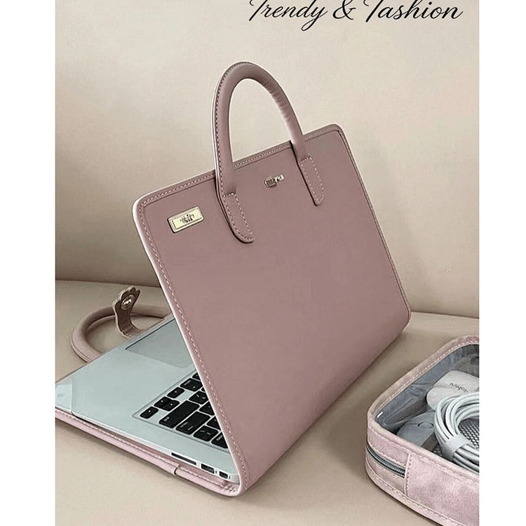 1pc Premium Pink Laptop Bag Waterproof Anti-Scratc 1 pack