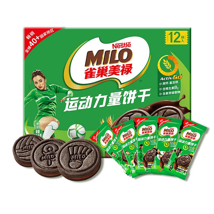 雀巢美禄运动饼干巧克力味108g*1盒 108 克