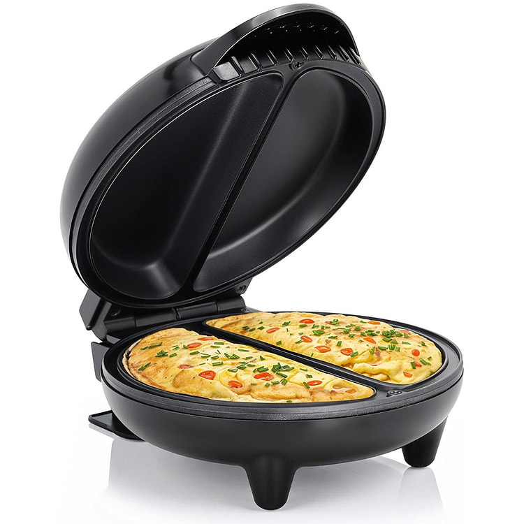 Non-Stick Omelet & Frittata Maker, 6.5-Inch, Black 1 count