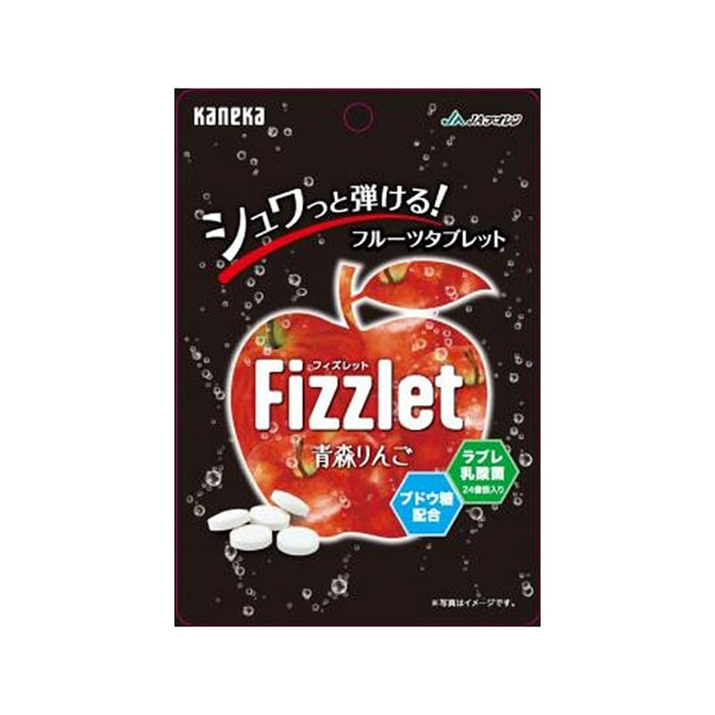Kaneka Fezzlet Aomori Apple Gummy Candy 24g 1 each