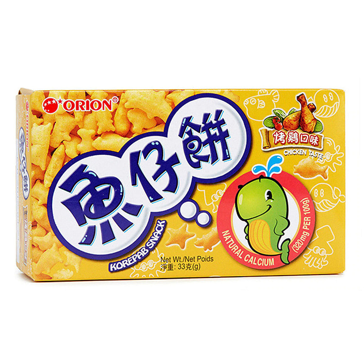 ORION Korepab Snack Roasted Chicken Flavor 33G 1 each