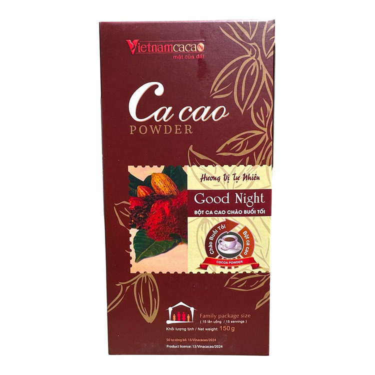 [Vietnamcacao] Good Night Cocoa Powder 150 g