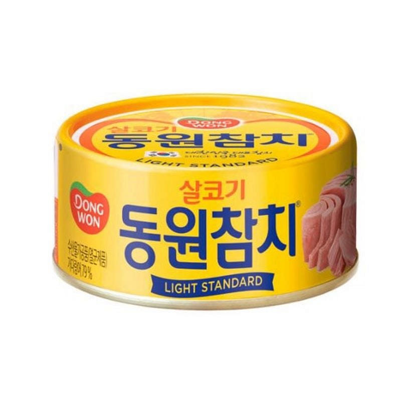 Dongwon Lean Meat Light Standard Canned Tuna, (85g, 1 piece) 1 each