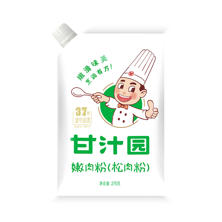 甘汁园 嫩肉粉腌制调味料食用家用 275g*1袋