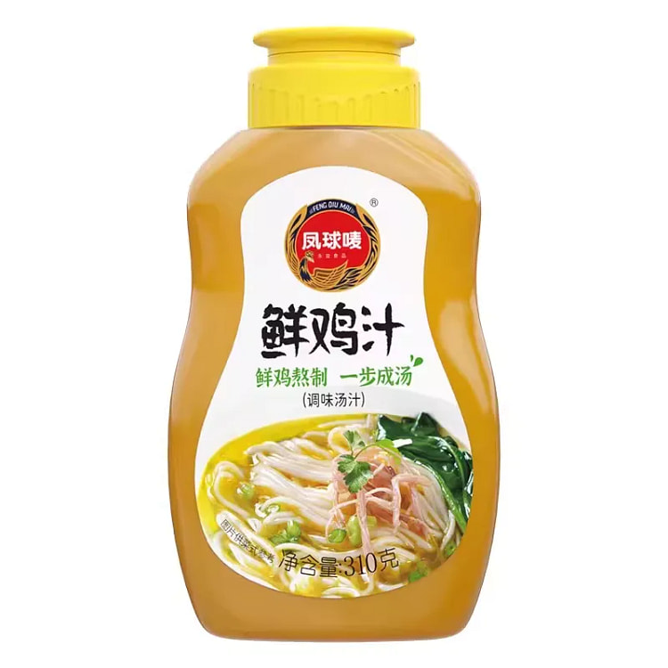凤球唛 鲜鸡汁浓缩调味汁 310g*1瓶 310 克