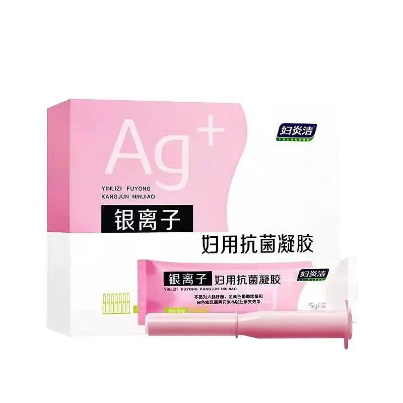 Clean silver ion for women antibacterial gel 5g*7/ 1 box