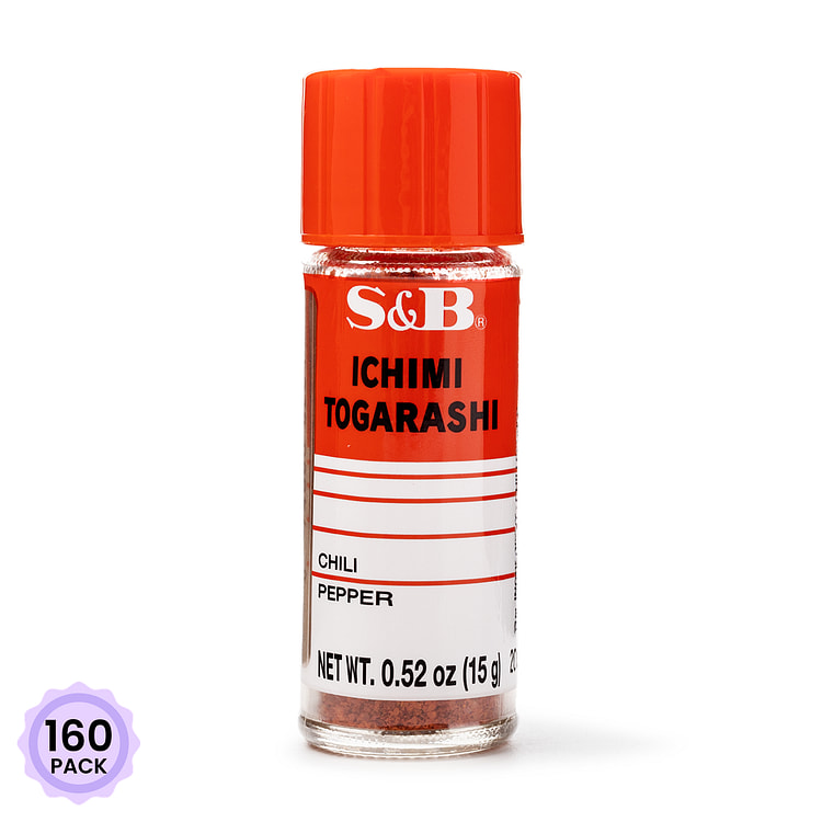 Ớt Bột Ichimi S&B Ichimi 0.52 oz*160 pack