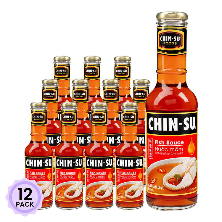 Chinsu 特级鱼露 16.9 盎司*12 包