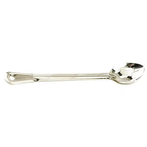 Slotted Spoon, Stainless Steel, 18 in. L 2 lb