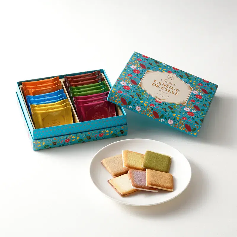 【Japan DirectMail】Saqu LANGUE DE CHAT assortment 18 pieces 1 箱