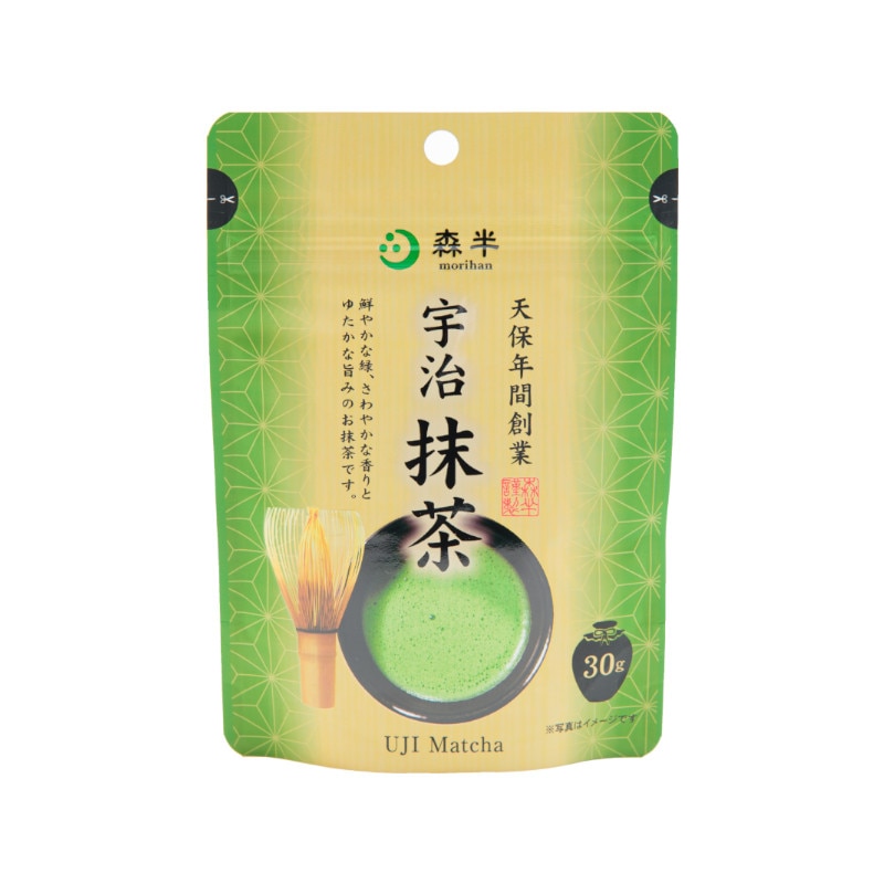 森半　宇治抹茶 30g 10袋　抹茶 森半 宇治抹茶 [30g袋入り] - Weee!