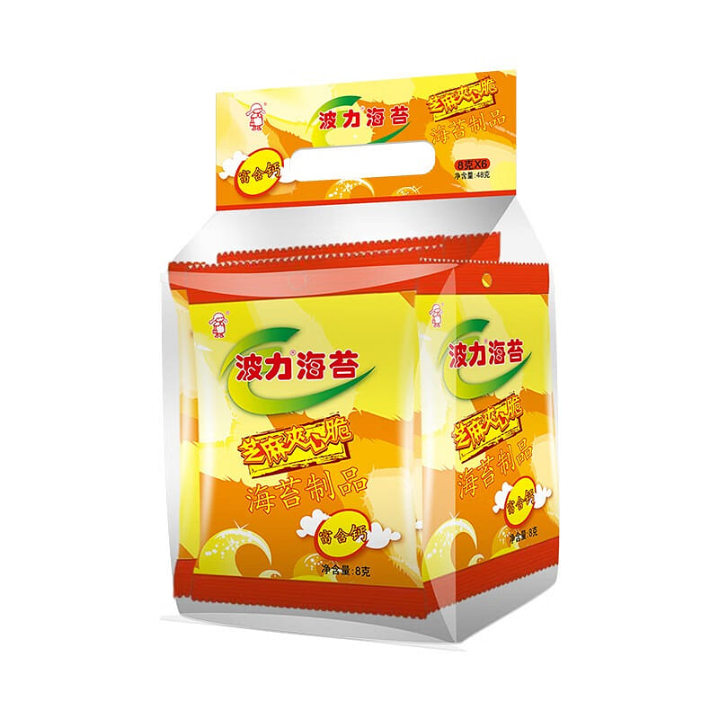 Boli Seaweed Crisps with Sesame Filling (8g*6) 48 g