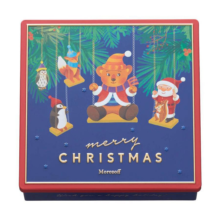 日本摩洛索夫 杏仁树叶饼干精品礼盒 6枚入/ 1 盒