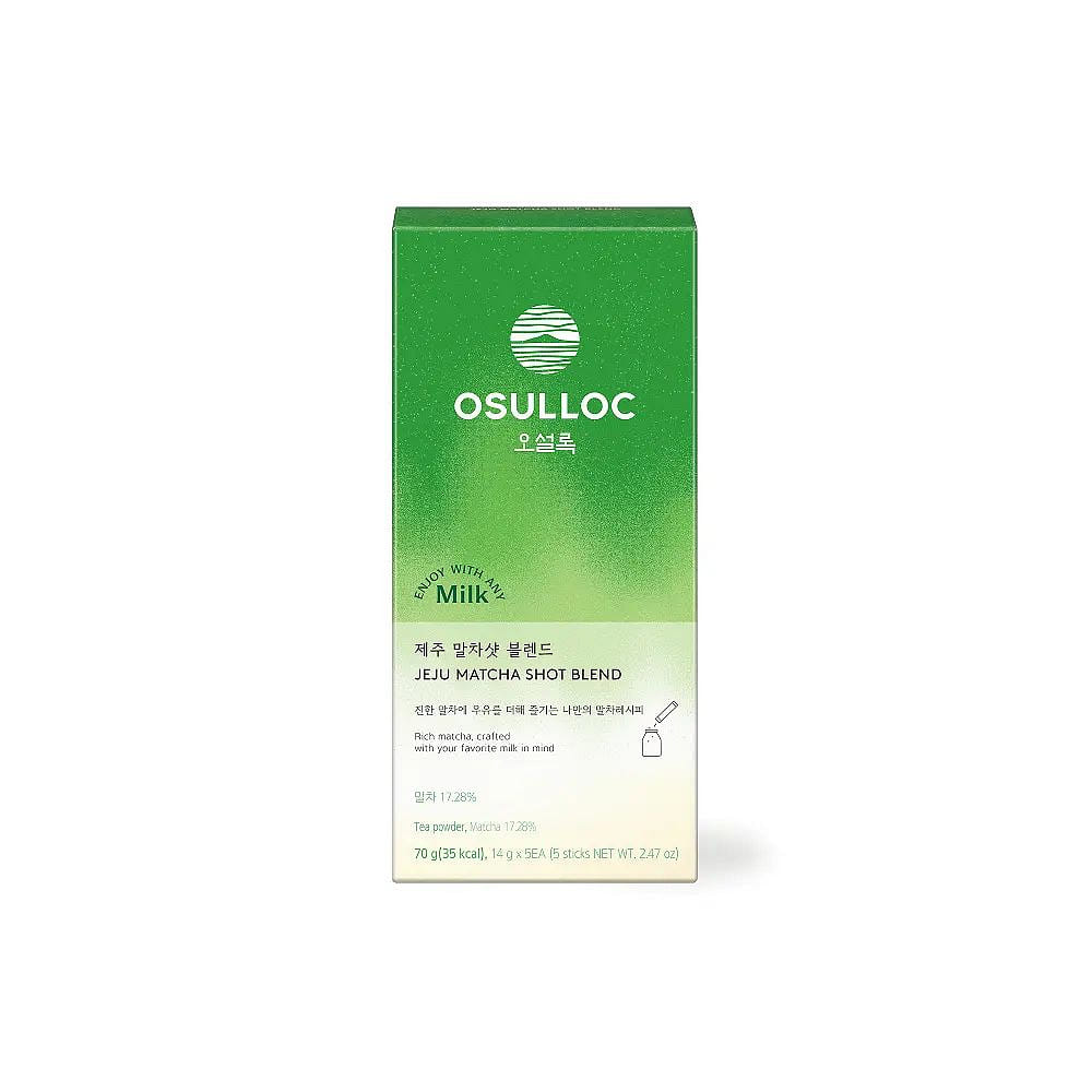 Jeju Matcha Shot Blend, 14g x 5 Sticks, Total 70g 1 each