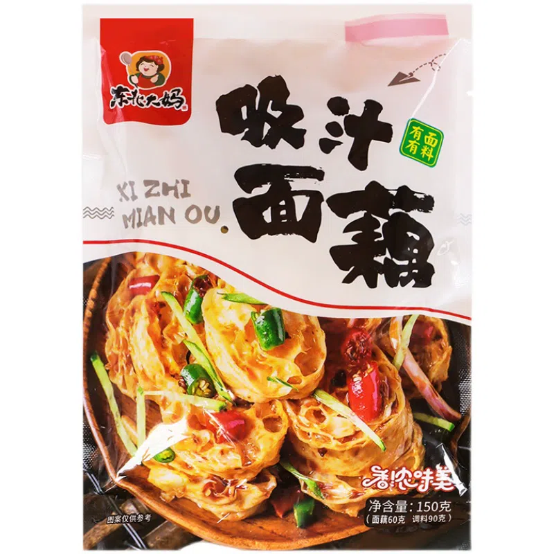 东北大妈吸汁面藕即食送料包速食夜宵150g*1包 150 克