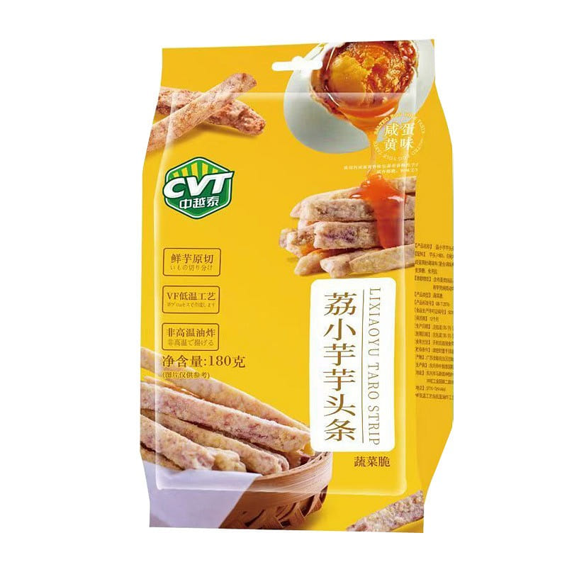 Lipu Taro Sticks Salted Egg Yolk 180g 1 pack