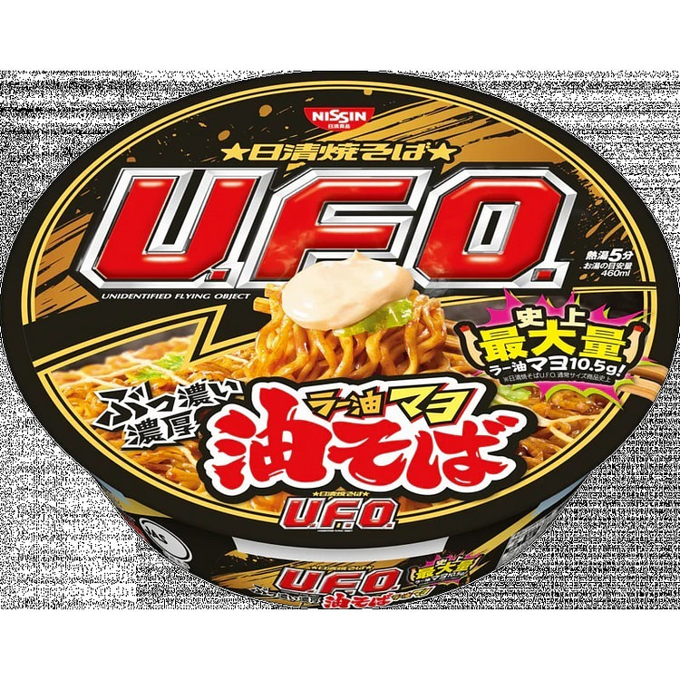 日清食品 辣油荞麦面 U.F.O.