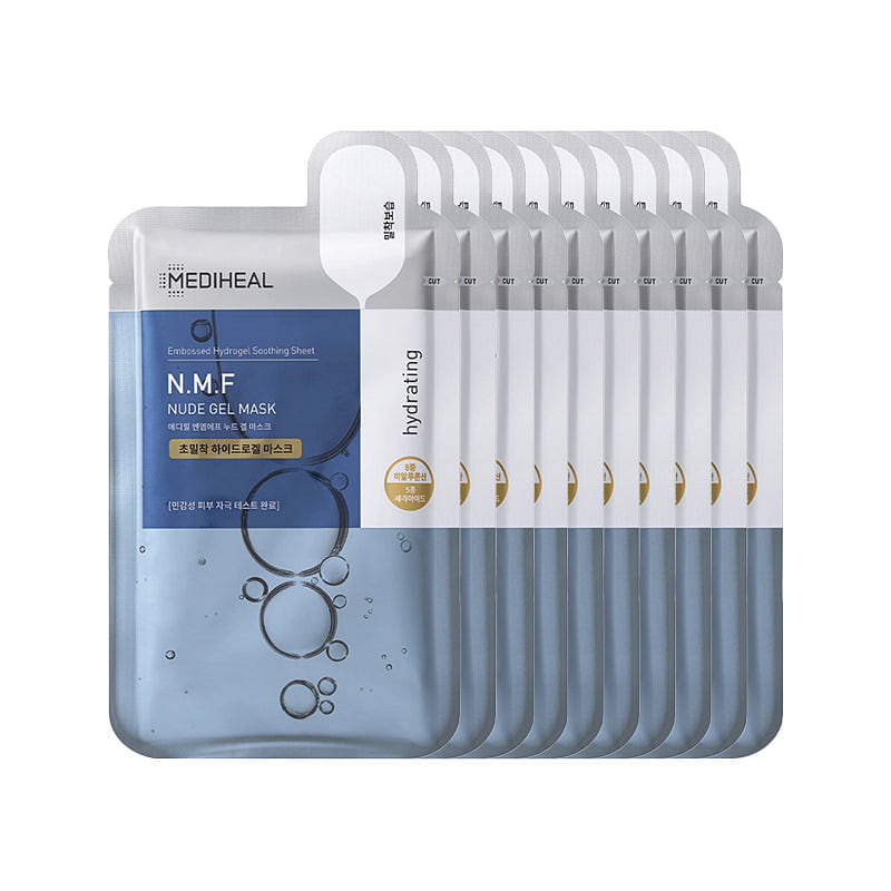 MEDIHEAL N.M.F Nude Gel Mask 10 Pack 1 each