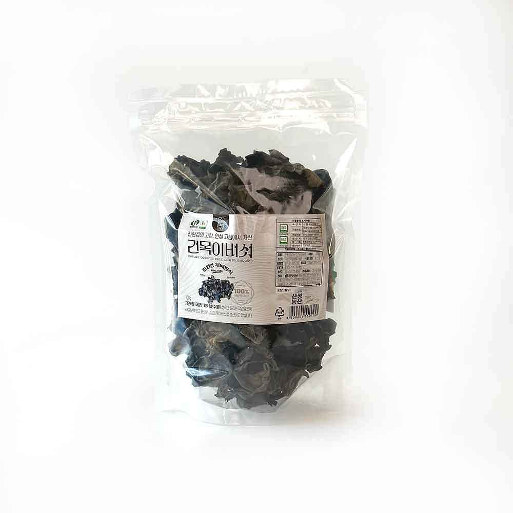 Dried Tree-Ear Mushroom (2 Kinds) 100g Black 1 each