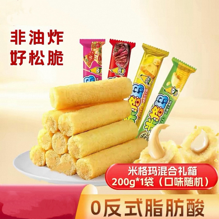 Xufuji Migma Rice Fruit Roll Mixed Flavor 200g 200 g