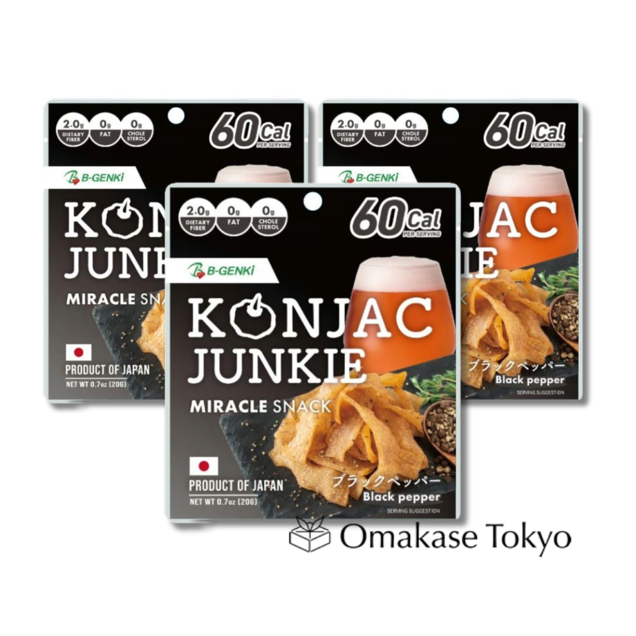 Get Konjac Junkie Black Pepper x 3 packs Delivered | Weee! Asian